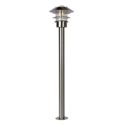 Lampa stojąca ZICO Ø 21,8 cm 1xE27 IP44 Satin Chrome 11874/99/12 Lucide - zdjęcie dodatkowe 1